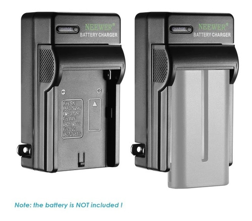 Imagen 5 de 5 de Cargador Pared Neewer Nwf570 Sony F550/750/960 Panasonic Vbd