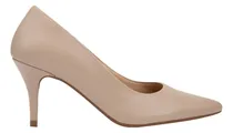 Comprar Zapatilla Vestir Tacon Medio Delgado Vicenza Nude Mujer 501