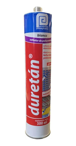 Sellador Pennsylvania Duretan 300ml (blanco,negro,gris)