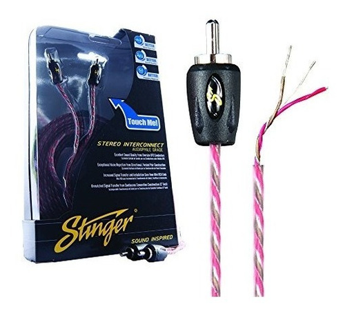 Stinger Si429 9  Foot Of 2 Channel 4000 Series Rca