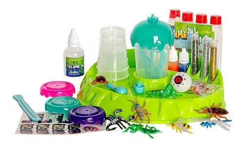 Imagen 2 de 9 de Slime Diy Factory Fábrica De Slime Insectos Juego Para Niños