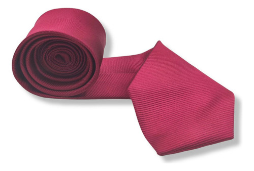Amaral Import Adultos gravata slim Marsala trabalhada riscado fino semi slim cetim comprimento 150 Liso