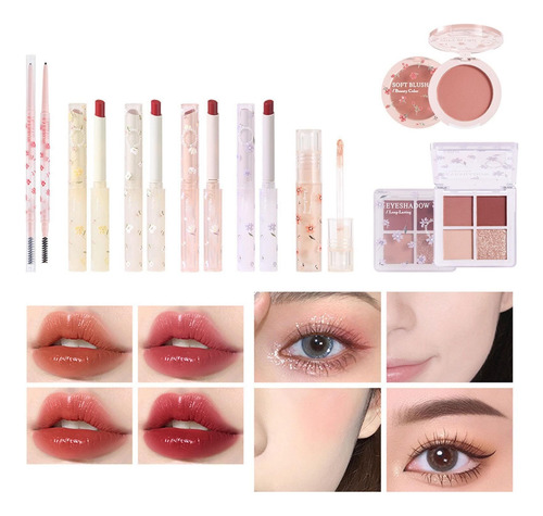 Kit De Maquillaje 8 En 1, Set Maquillaje Mujeres, Juego