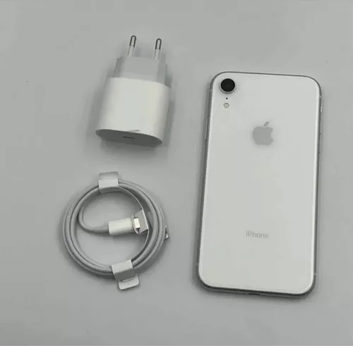 iPhone XR 64 Gb Branco Celular Apple Face Id