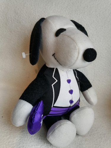 Peluche Original Snoopy Gala 18cm. Peanuts. 