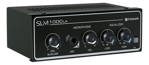 Amplificador Som Ambiente Som Ambiente Frahm Slim 1000 La Cor Preto Potência de saída RMS 35 W