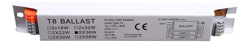 - Balasto Electrónico Compacto T8 De 2x36 W De Arranque