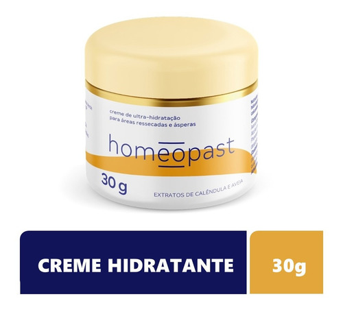 Homeopast Creme Hidratante Pele Aspera Ressecada Rachadura