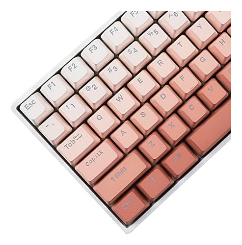 108 122 Teclas Con Retroiluminación De Doble Disparo Pbt Que