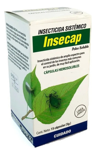 Pack Insecticida Insecap 15cap X 5u