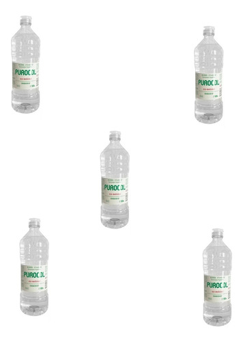 Alcohol Etilico Purocol 96º Pack 12 X 1 Lt