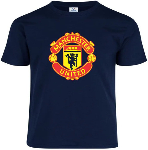 Playera Manchester United Para Niño Y Niña