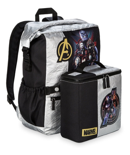 Mochila Y Lonchera Marvel De Disney Para Niños