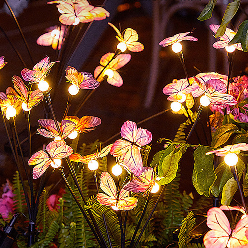Luces Solares Para Jardín, La Nueva Luz Oscilante Que Se Bal