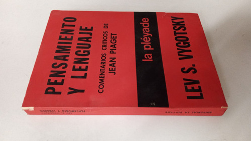 Pensamiento Y Lenguaje - Lev Vygotsky - La Pleyade (Usado)