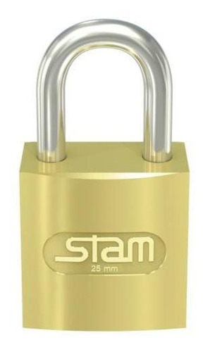 Imagem 1 de 1 de Cadeado 25mm - Stam
