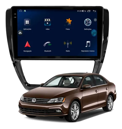 comprar Multimídia Aikon Próton G3 Jetta 2011 A 2017 8+128gb 4g 10'