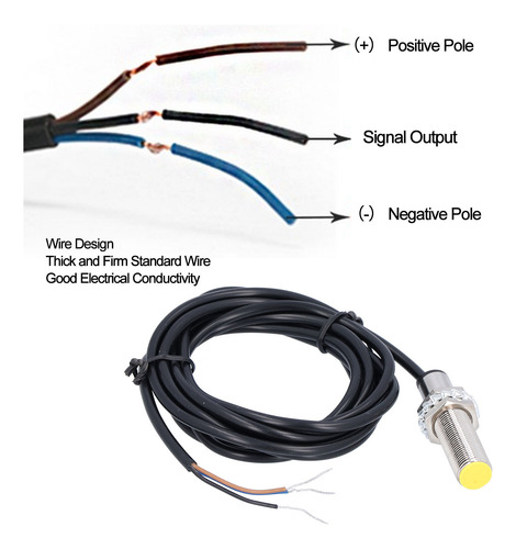 Sensor De Aproximação De 3 Fios Com Interruptor De Proximida