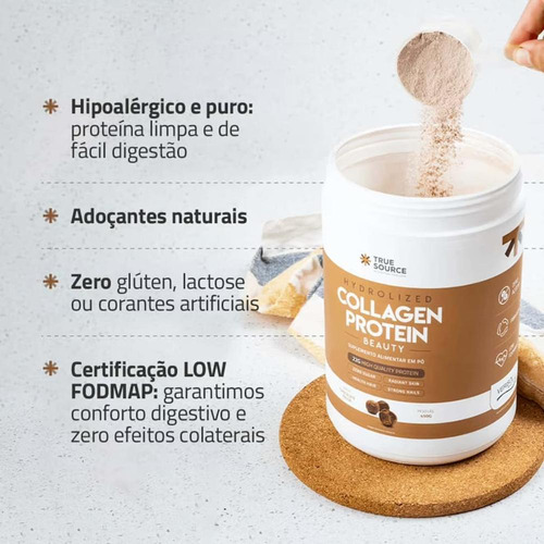 True Source Collagen Protein Chocolate Belga 450g