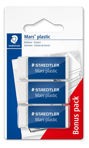 Gomas De Borrar Staedtler Mars Plástico 526 53 Abk3d Mi Gdr