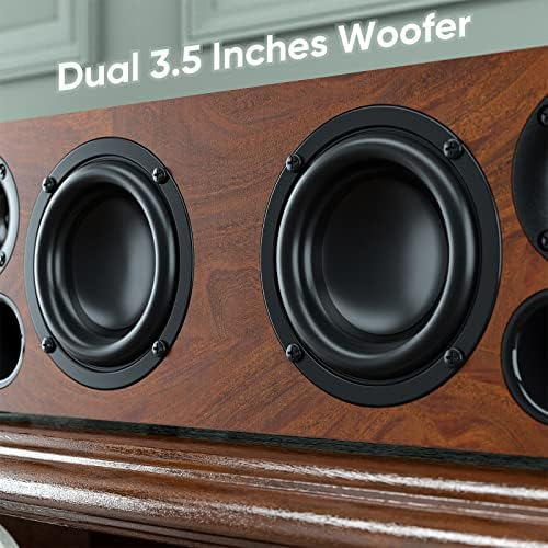 Saiyin Barras De Sonido Para Tv, 16.5 Altavoces De Madera Pa