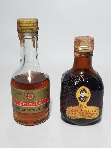 Imagen 7 de 10 de Antiguas Mini Botellas Llenas Muestra Public Lote Mag 58657