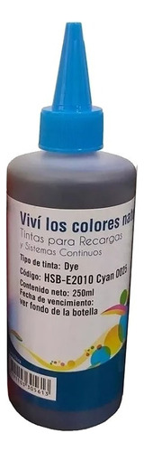 Tinta Scp Para Epson Negro 250 Ml Stylus Xp 211 201 L355 401