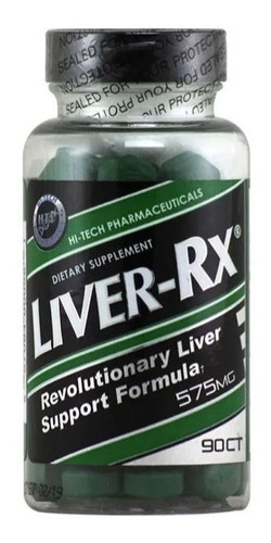 Protector Hepático Hi Tech Liver Rx 90 Cápsulas Salud Higado Sabor Neutro