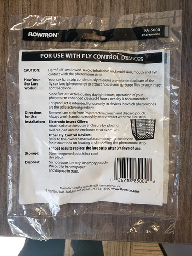 Trampillas Para Insectos Eléctrico Flowtron, 40 W, Luz Ultra