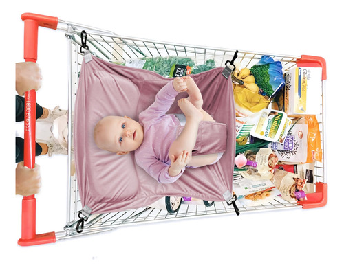 Hmock Hamaca Para Carrito De Compras Para Bebes, Hamaca Para