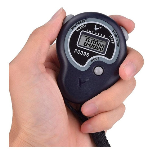 Cronómetro Digital Lcd Handheld Cronógrafo Electrónico