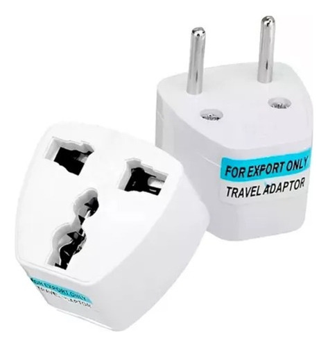Set 2x1 Adaptador Enchufe Adaptador Corriente Chile