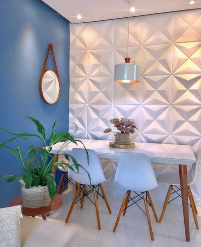 Imagem 5 de 9 de 30 Placas Revestimento 3d Parede Alto Relevo Luxo Decoracao
