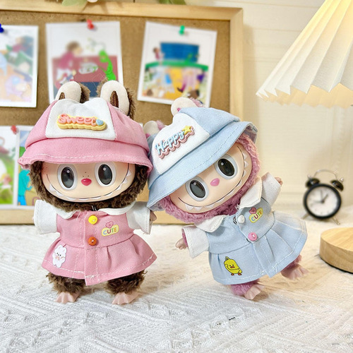 Ropa De Muñeca De Peluche De 17 Cm, Traje, Accesorios Para