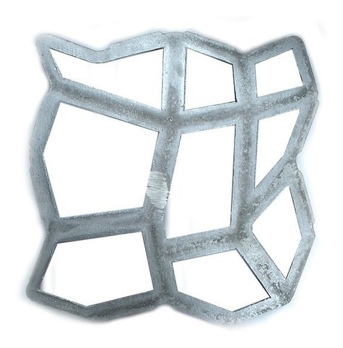 Forma Molde Piso Concreto Lajota Intertrava Jardim 40/40/4cm