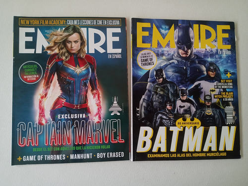 Revistas Empire En Español ( Lote De 3 ) (Usado)