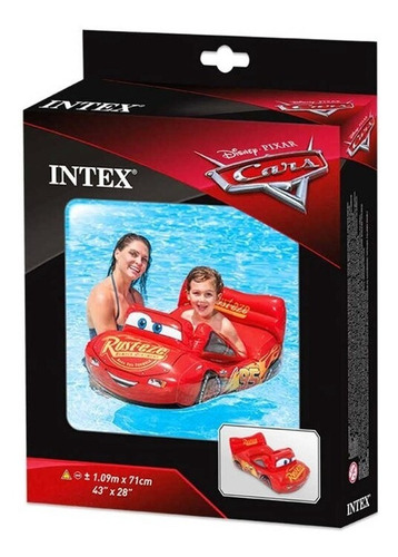 Flotador Cars Intex 