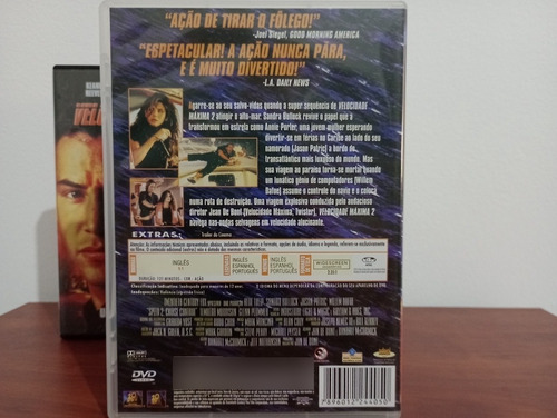 Dvd Velocidade Máxima 1 E 2 Sandra Bullock Keanu Reeves Perf (Usado)