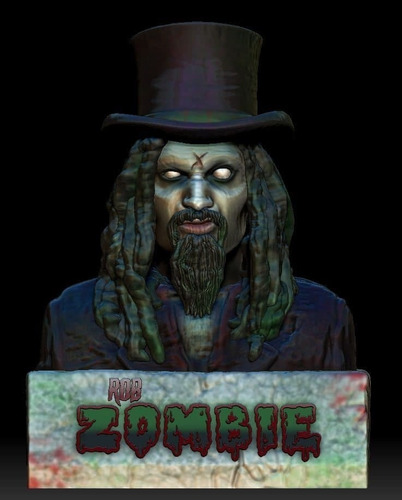 Archivo Stl Impresión 3d - Rob Zombie