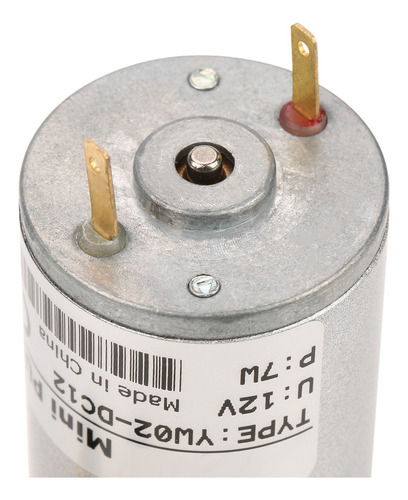 12v 0.4-1l/min Motor Eléctrico Dc Micro Diafragma Vacío