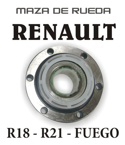 Maza De Rueda Con Ruleman Para R-18, R21, Fuego Y Nevada