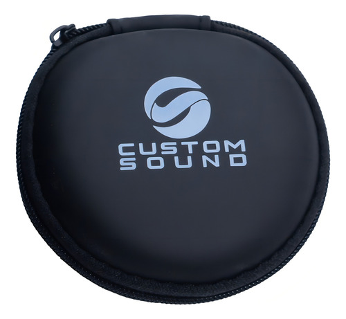 Fone Para Monitor Csie 100 Custom Sound Duplo Drivers Cor Branco