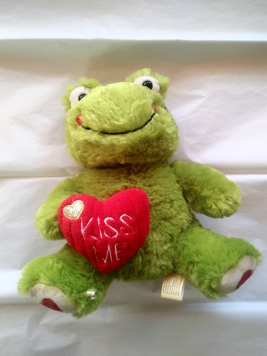 Peluche Romántico San Valentín  Aniversario: Rana Kiss Me