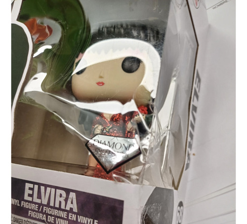 Funko Pop! Elvira 40 Aniversario #68 Caja Con Detalles
