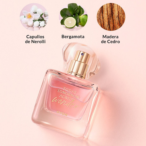 Today Tomorrow Always Wonder Parfum Para Dama Avon 50ml