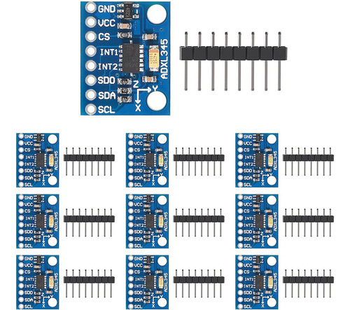 Aceleración Digital De La Gravedad De 3 Ejes Gy-291 Adxl345,