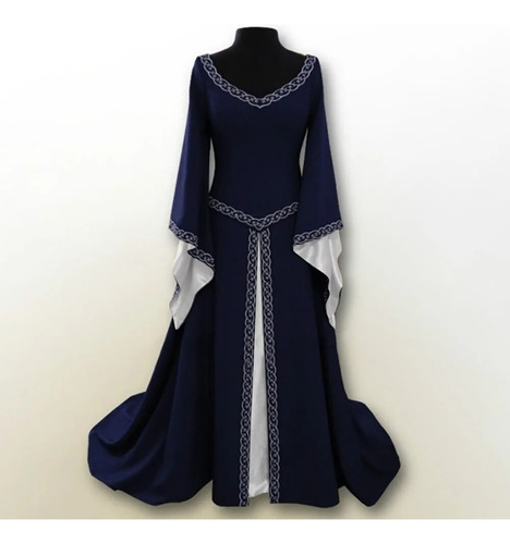 Vestido De Princesa Plus De Cosplay Medieval Palace Para Adu