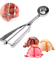 Comprar Cuchara Bochera P Bocha Helado Cupcake C\u002F Resorte Acero Inox