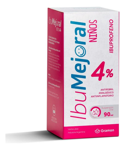 Ibumejoral Ninos 4 G/100 Ml Susp. Oral, 1 Frasco 90 Ml