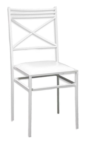 Cadeira Metalon 20x20 - 180kg - 95cm - Branco